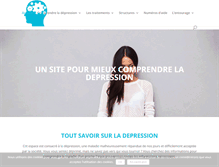 Tablet Screenshot of la-depression.org